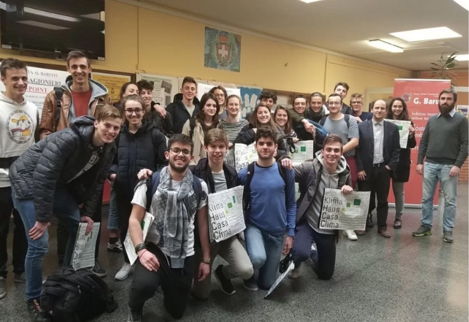 Formazione con le classi della 5^ superiore dell’istituto tecnico G.Baruffi